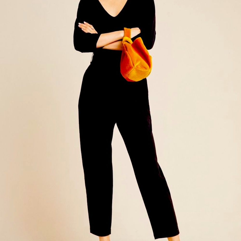 Anthropologie Sutton Ponte Jumpsuit